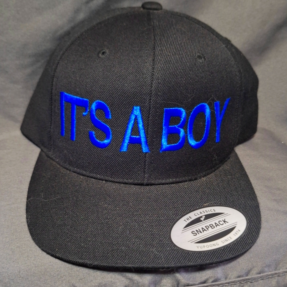 New its A Boy Lids  Snapback Baseball Hat Mens One Size